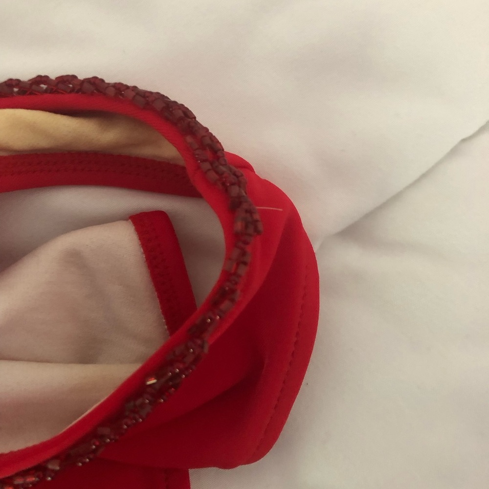 Red Sequin Intimate Set - Picture 10 of 12